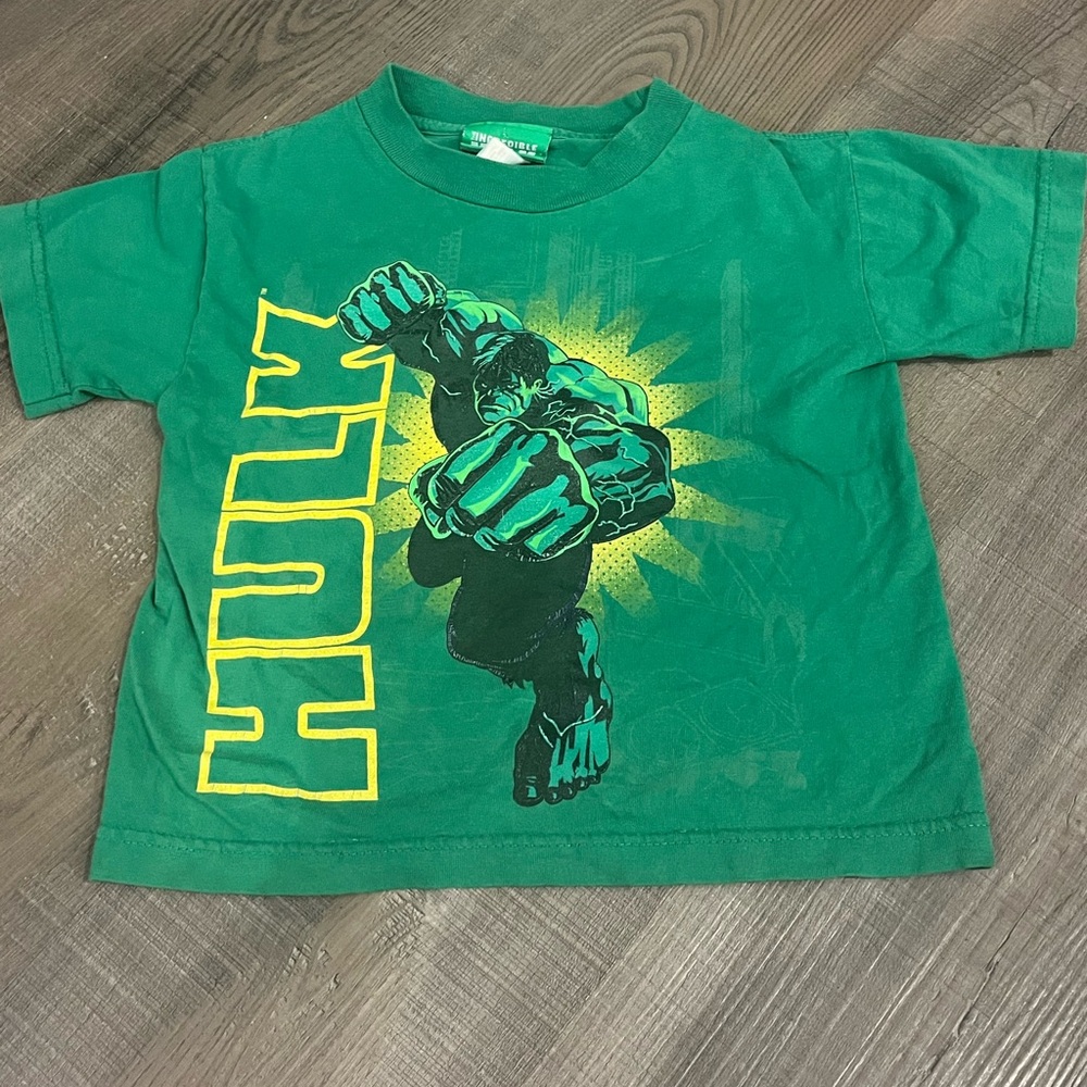 2008 Green Hulk Kids T-Shirt